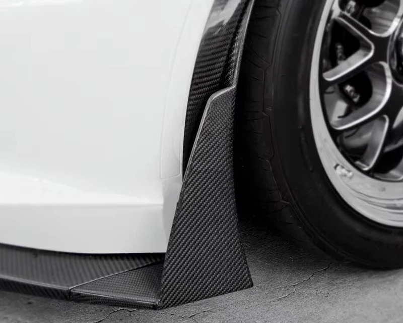 2014-2019 C7 Z06 Carbon Fiber Front Bumper Side Canard Genuine for  Stage3 Z06 OEM3 Style Body Parts Fit for C7 Z06 Front Cana